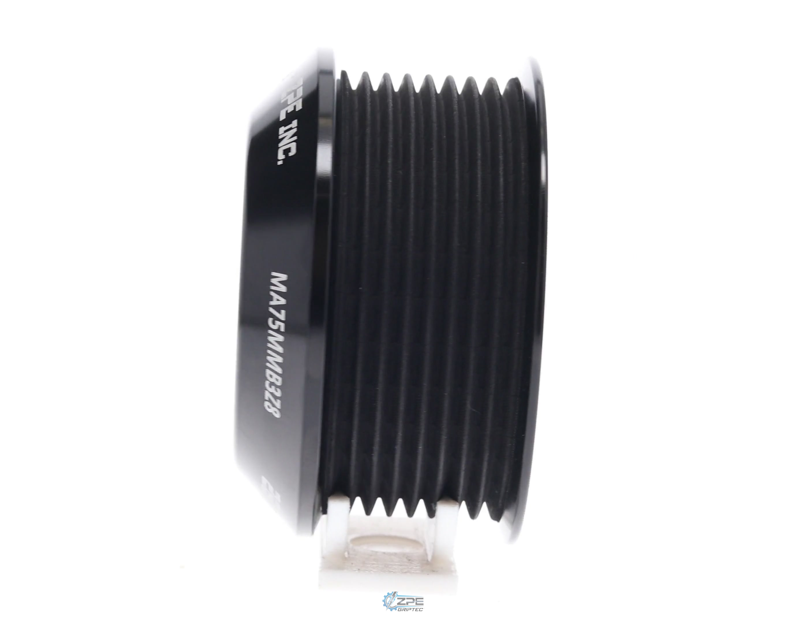 75mm 8 Rib ZPE GripTec® 2pc Magnuson LSA/LT4 2650 TVS L3 Black Pulley Only